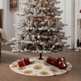 thumbnail image 5 of Kdxio Labrador Retriever Dog Print Christmas Tree Skirt Christmas Xmas Tree Skirts Mat for New Year Holiday Christmas Party Decorations-30", 5 of 7