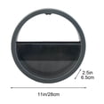 thumbnail image 2 of Uuiauoio Scandinavian Wall Hanging Planter with Hidden Drainage, Macaron Green Round Hydroponic Fishbowl for Living Room Decor, Removable Drip Tray Design for Indoor Plants, 2 of 5