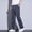 Grey, variant on Mens Pants Casual Wide Leg Outdoor Trousers Elastic Athletic Fit Training Loose Pants Summer Cool Clothing Black Size 29