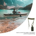 thumbnail image 3 of KAKOWELY Elastic Rope 1pc Kayak Rod Holder Strap Kayak Paddle Connector Rope Kayak Accessory17.72"X0.79"X0.2", 3 of 5
