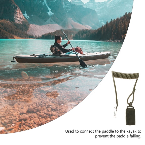 CTIRCHIU Paddle Leash Kayak Paddle Resistant 1Pack 45X2CM
