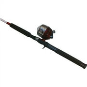 Shakespeare Tiger Spincast 6' 6" Fishing Rod & Reel Combo, 2-Piece Rod