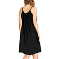 thumbnail image 4 of HAPPY BAY Women's Summer Loose Tanks Spaghetti Strap Sundresses L-XL Black_AC935, 4 of 5