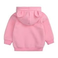 thumbnail image 4 of HAPIMO Hoodie Sweatshirts Cute Ear for Kids Clearance Solid Spring Hoodies Bear Ears Boys Girls Hoody Children Pullover Outerwear Sales Playwear Hot Pink 2-3Y, 4 of 8