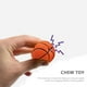 thumbnail image 5 of KAKOWELY Juguete para masticar con forma de pelota de baloncesto para perros, juguete chirriante para perros, juguete interactivo para molares para mascotas, 5 of 5