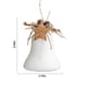 thumbnail image 3 of Decoración de árbol de Navidad blanco con guirnalda de conos para árbol de Navidad, decoración navideña de espuma blanca, adorno navideño colgante Fes el decorativo, 3 of 8