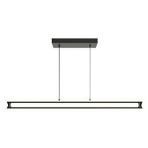 AFX - Cass - 38W 1 LED Linear Pendant In Modern Style-3.9 Inches Tall and 4.7