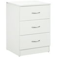thumbnail image 1 of HOMCOM Bedside Table, Night Stand with 3 Drawer for Bedroom, 1 of 10