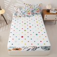 thumbnail image 4 of Erosebridal Watercolor Elephant Zipper Queen Comforter Set with Fitted Sheet and 2 Pillowcases,Rustic Floral Print Zipper Bedding Set,Grey Blue Pink,Reversible, 4 of 6