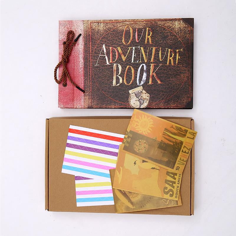 Our Adventure Book Up Movie Album Travel Photo Scrapbook Memory Gift For Friends 