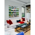 thumbnail image 4 of Parvez Taj Butterflies Squared Art Print on Premium Canvas, 4 of 7