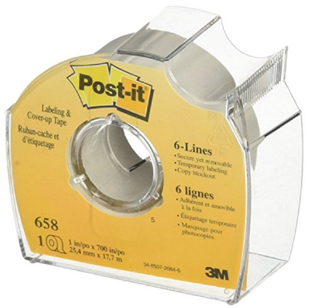 removable correction tape