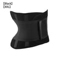 thumbnail image 3 of Qarigey Entrenador de cintura para mujer, ejercicio físico, soporte de cintura ajustable, soporte Lumbar para entrenamiento Moldeadores de cintura negro XXL, 3 of 6