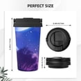 thumbnail image 3 of Logiee Dreamy Colorful Starry Sky Print Stainless Steel Coffee Tumbler, Travel Coffee Mug, Insulated Coffee Mug with Lid, Spill Proof Coffee Cup, Portable Thermal Mug, 3 of 8