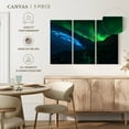 thumbnail image 4 of Elephant Stock Athabasca Cave Aurora Wall Art - Horizontal Multi Panel Canvas - Living Room Wall Decor - Nature Multi Panel - Gray And Blue Decor - 50" x 32", 4 of 4