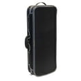thumbnail image 6 of MI&VI NN-8001W Professional Double Violin Travel Case 4/4 (Full Size) Silk Interior | Hardwood Shell | Adjustable Straps | Fits Two 4/4 Full Size Violins - MIVI Music, 6 of 7