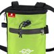 thumbnail image 2 of Cubo para Tiza Escalada Con 2 Bolsillos Grandes Y Cepillo () Rojo Verde, 2 of 4
