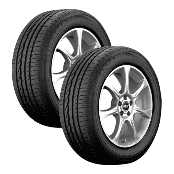 Paquete de 2 Llantas 205/55R16 BRIDGESTONE TURANZA ER300 91V BRIDGESTONE Turanza Er300