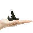 thumbnail image 4 of 2PCS Top Glides Click & Go Walker Ski Glides for Stander EZ Fold-N-Go Travel Walker (Black), 4 of 5