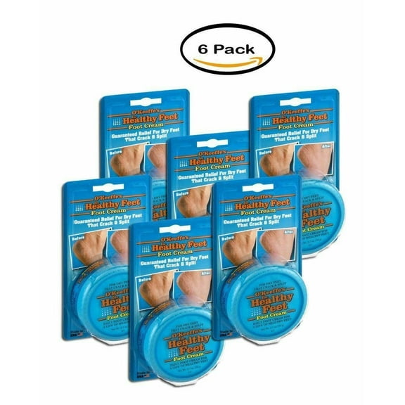 O'Keeffe's Healthy feet Foot Cream, 2.7 oz, 6 Pack