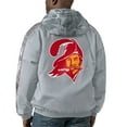 thumbnail image 2 of Men's Starter Gray Tampa Bay Buccaneers Thursday Night Gridiron Throwback Full-Zip Jacket, 2 of 2