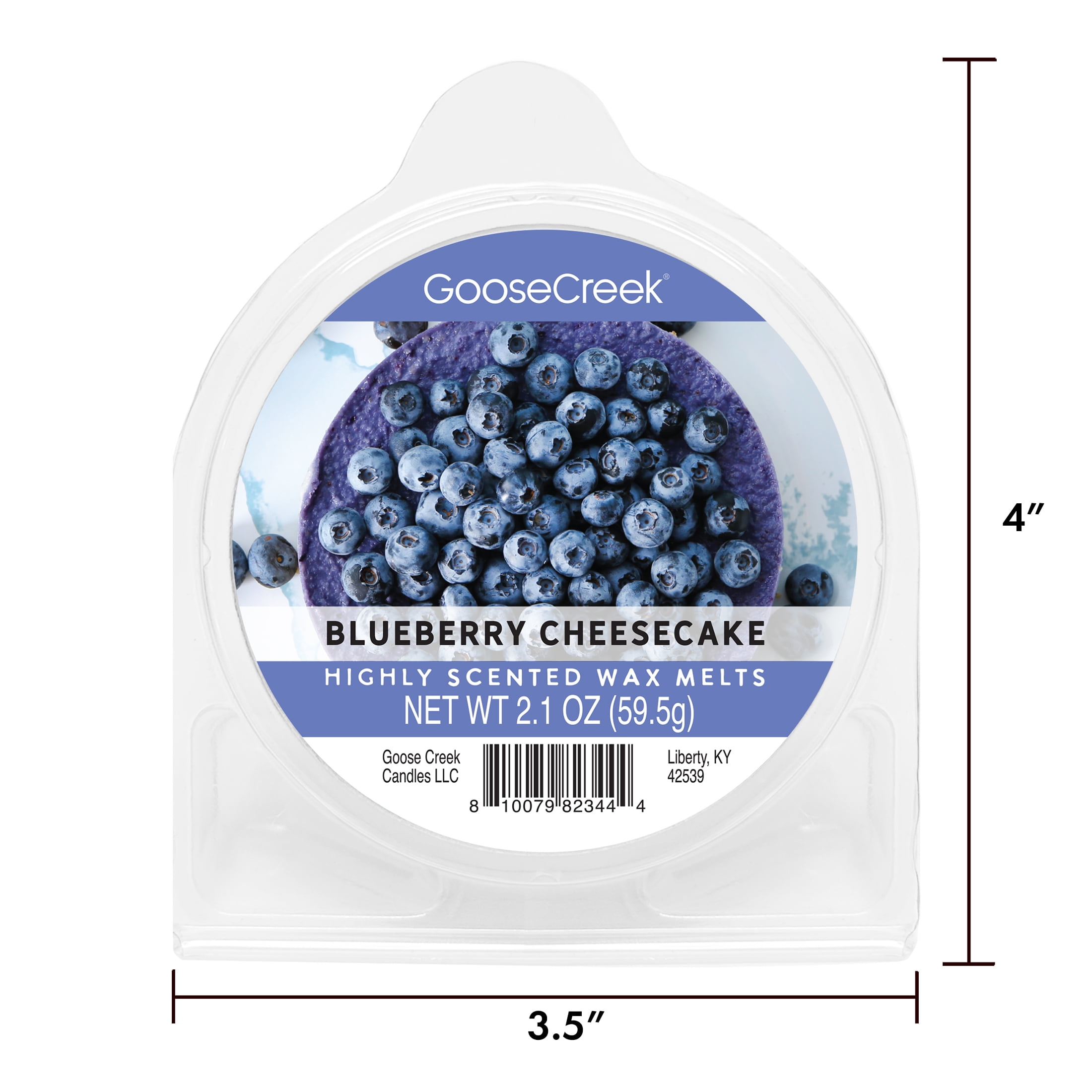 (5 pack) Goose Creek Blueberry Cheesecake Scent Wax Melt, 2.1oz.
