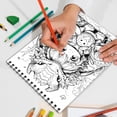 thumbnail image 5 of TPLHOUSE Pin Up Christmas Coloring Book Spiral Bound for Adult, Premium Cover, 5 of 6