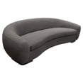 thumbnail image 5 of Diamond Sofa Pascal Sofa in Charcoal Boucle Textured Fabric PASCALSOCC, 5 of 7