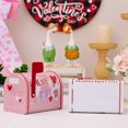 thumbnail image 3 of CSChome Valentine Day Gift Box Love Printed Mailbox - Tinplate Box for Candy Chocolate Cookies, Romantic Gift Box, 3 of 6