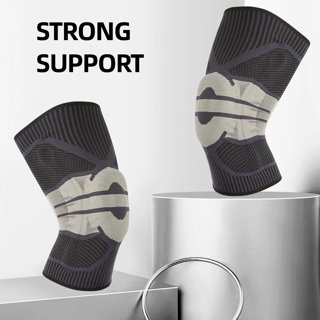 Compression Knit Knee Sleeve with Gel Support