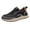 Black, variant on EaseDay Men's Walking Shoes Casual Sneakers Lightweight Breathable Lace Up Shoes for Men Comfortable Everyday Running Travel Beach and Outdoor Wear