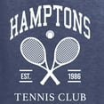 thumbnail image 6 of Wild Bobby Hamptons Tennis Club Est 1986 Sports Unisex Crewneck Sweatshirt, Vintage Heather Navy, X-Large, 6 of 6