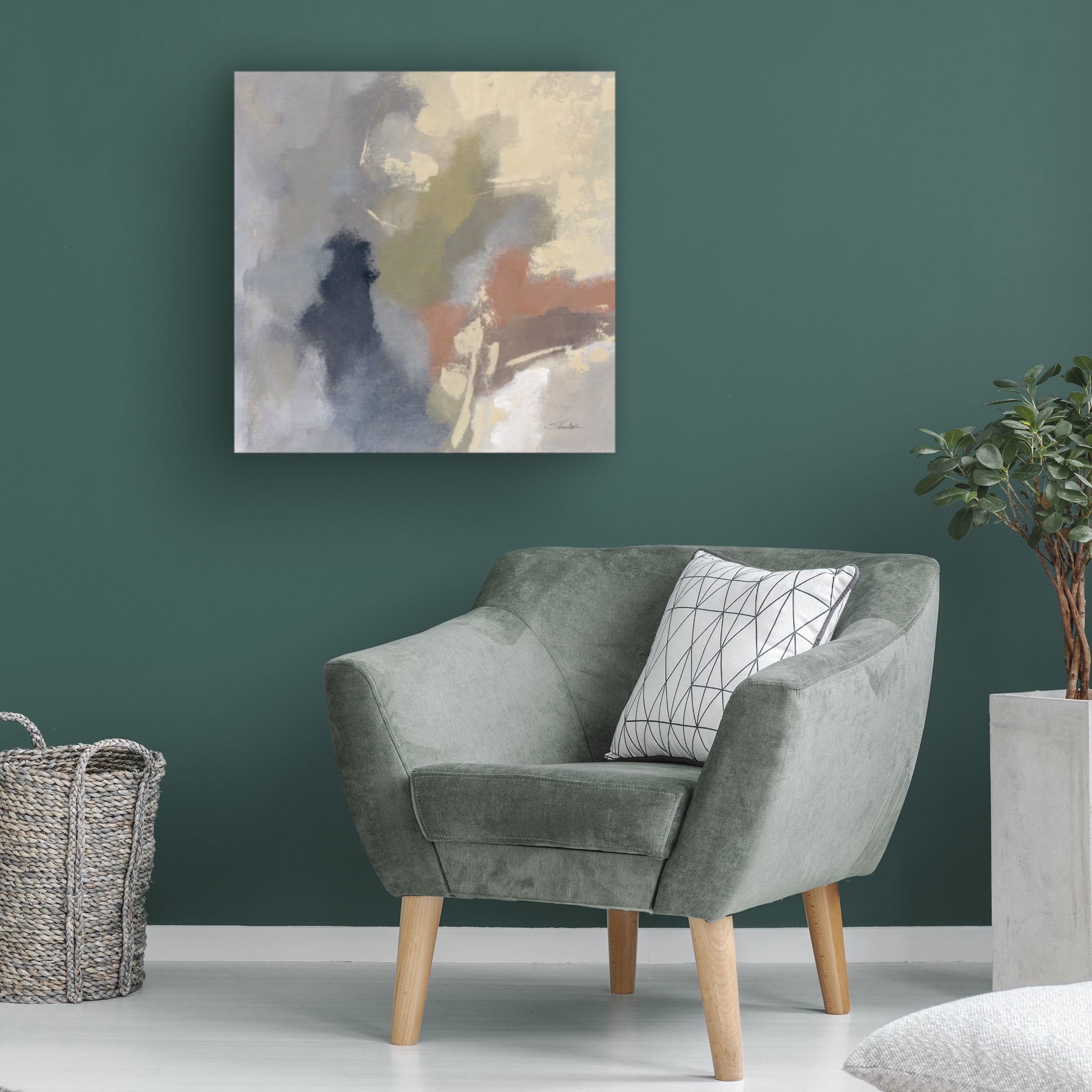 Silvia Vassileva 'Quiet Moment I' Canvas Art