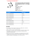 thumbnail image 2 of Front Control Arm Ball Joint Tie Rod End Kit - Compatible with 2005 - 2010 Dodge Dakota 2006 2007 2008 2009, 2 of 2