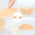 thumbnail image 7 of Sticky Push Up Strapless Bra for Women – Backless Reusable Silicone Adhesive Bra with Nipple Covers, Ivory Nude, C, 7 of 7