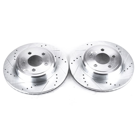 Power Stop AR8362XPR Evolution Drilled & Slotted Rotors -Rear