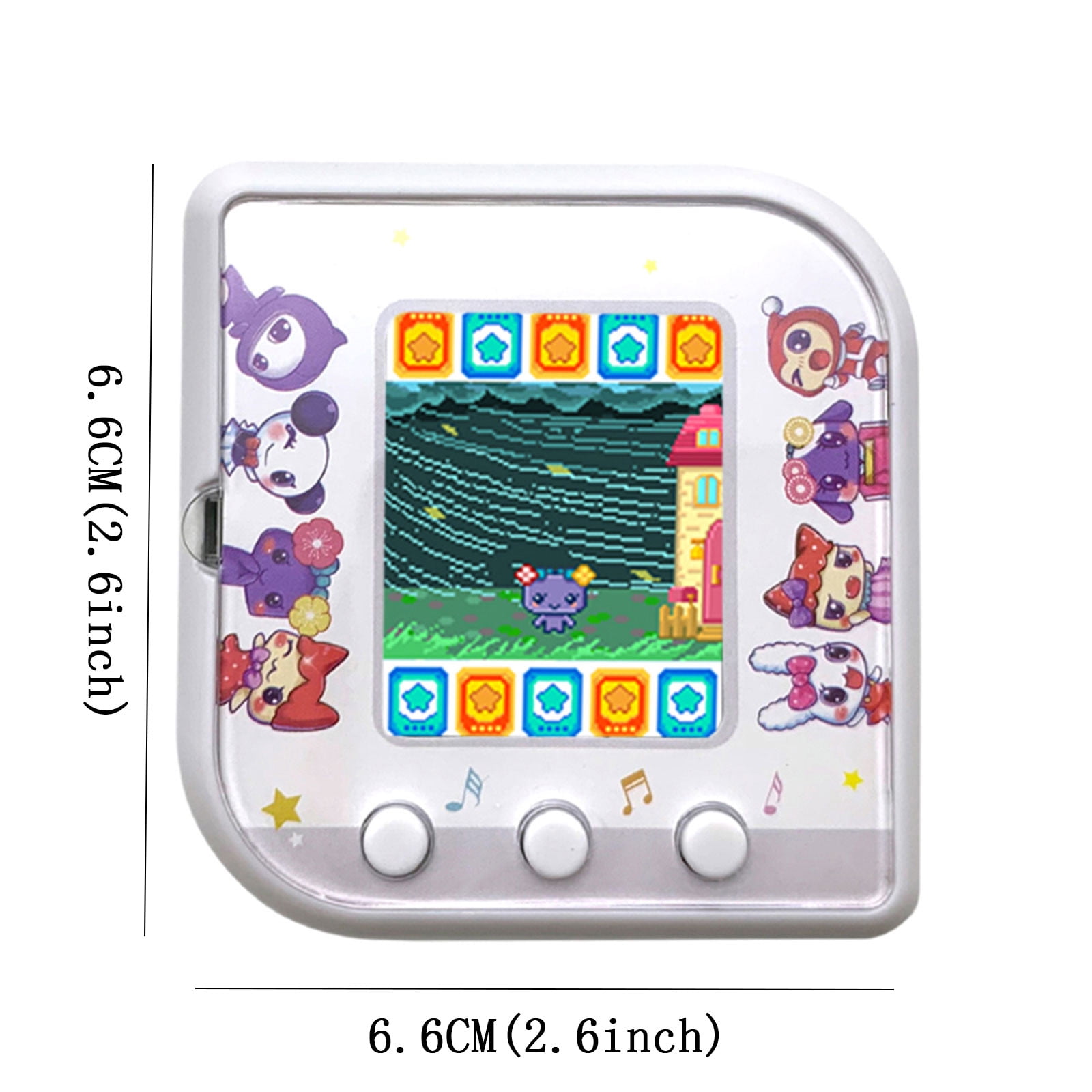 Virtual Electronic Digital Growing up Toys Handheld Game Console, Game Accessories