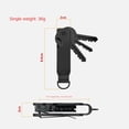 thumbnail image 2 of Smart for Keys Less Than 6.2cm Holds 2-6 Keys Keys Fob Metal Key Organizer Keys Bag Key Case Holder Keychain GREEN, 2 of 8