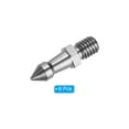 thumbnail image 3 of Unique Bargains 3/8 Inch Thread Tripod Spike, 6 Pack Camera Tripod Ground Spike Screw Spike Mount Adapter Style 2, Silver, 3 of 6