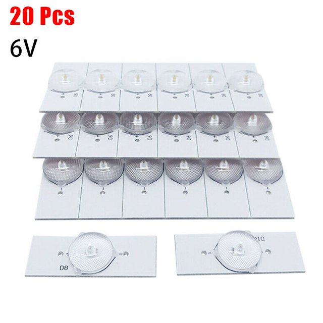 Lefu Universal SMD Lamp Beads With Optical Lens Fliter For 32-65 Inch LED TV Repair