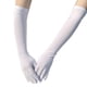 thumbnail image 3 of Sexy Women Milk Silk Long Gloves Beautiful Solid Etiquette Gloves Party Mitten, 3 of 3