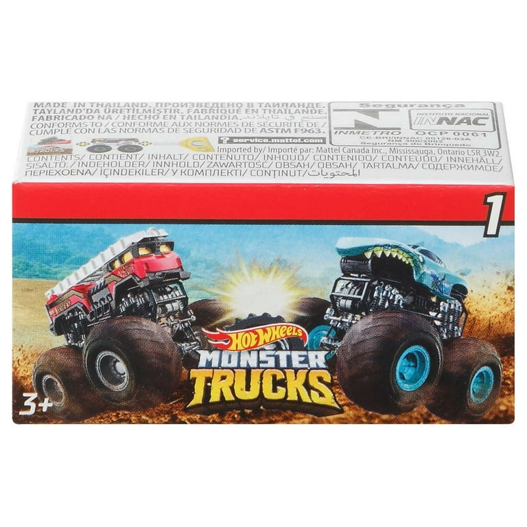 Hot Wheels Series 1 Monster Trucks Mystery Box (Version 2, 40 Packs) 