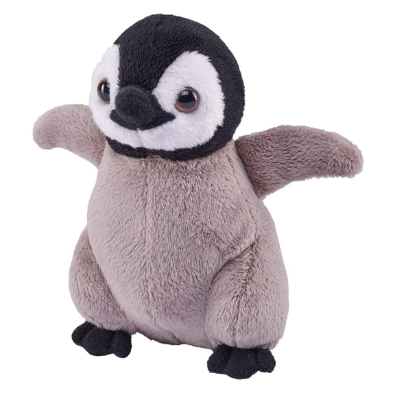Wild Republic Pocketkins Eco Playful Penguin, Stuffed Animal, 5 Inches, Plush Toy, Made from Recycled Materials, Eco Friendly