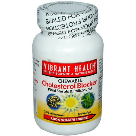 Vibrant Health Cholesterol Blocker 510 mg - 60 Wafers