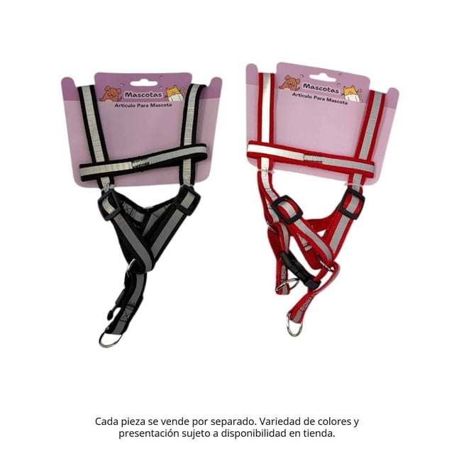 Arnés para Mascota Prichos Azul y Rojo Varios Modelos 1 Pieza