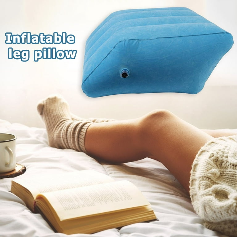Portable Inflatable Elevation Knee Rest Wedge Leg Foot Pillow For Sleeping  Knee Support Cushion Between Legs With Inflator Pump - AliExpress