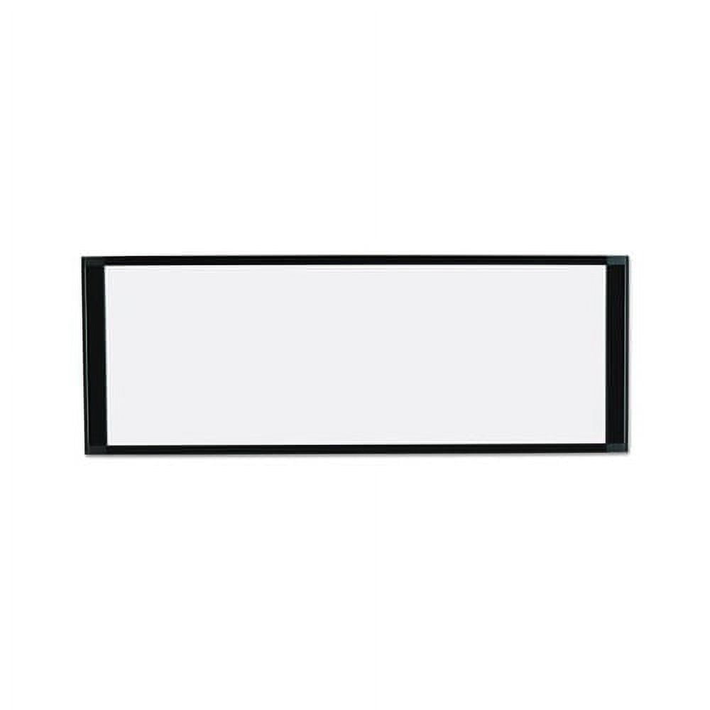MasterVision Cubicle Dry Erase & Cork Board Combo - 48" X 18", Aluminum Frame, Magnetic Whiteboard For Office Desk