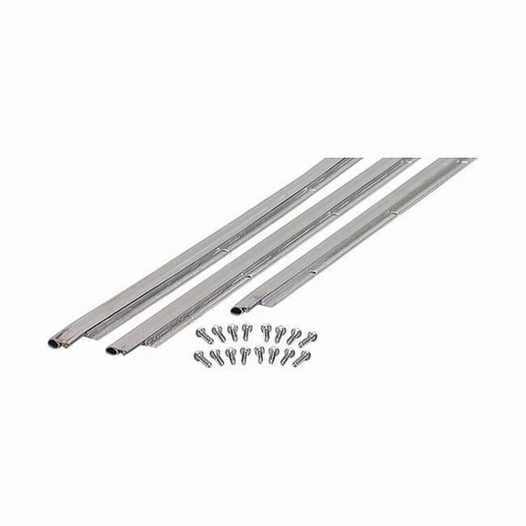 ZORO SELECT 1VZR8 Double Door Weatherstrip,7 Ft L