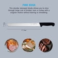 thumbnail image 3 of Cuchillo rebanador Messermeister Pro Series 30 cm de punta redonda Kullenschliff, 3 of 6