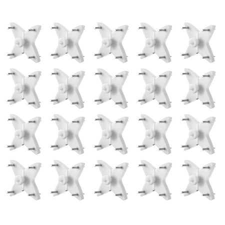 

Unique Bargains 17lbs Non-Trace Hanger Wall Non-mark Photo Frame Hooks 20Pack